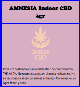 Amnesia Indoor CBD - Drelax CBD