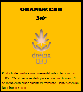Orange CBD - Drelax CBD