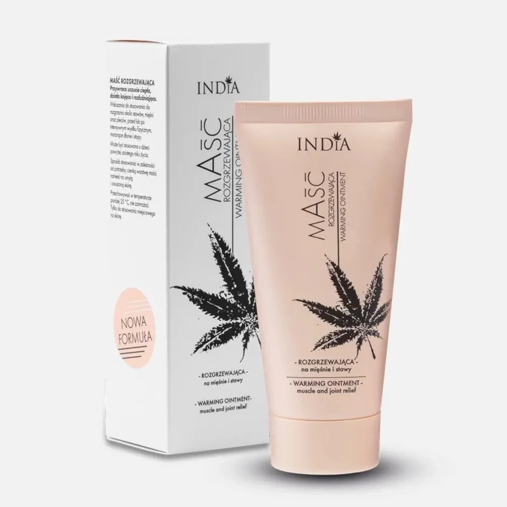 Ungüento CBD efecto calor muscular