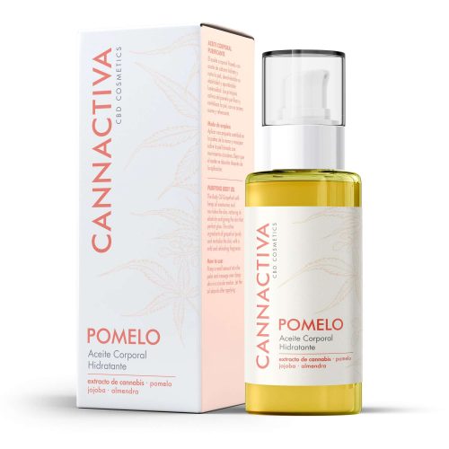 Aceite corporal con CBD y pomelo