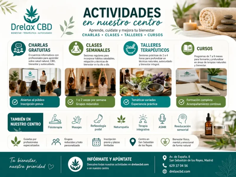 Actividades en Drelax CBD
