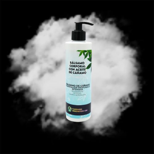 Bálsamo corporal con aceite de cáñamo