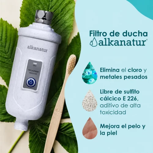 Filtro de ducha Alkanatur